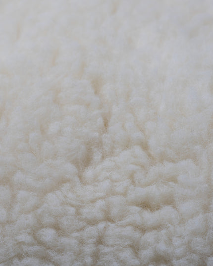 Wollen wiegdeken - 75x100cm - enkellaags - Merinowol - Naturel - Lille Barn - With ♥ for the smallest