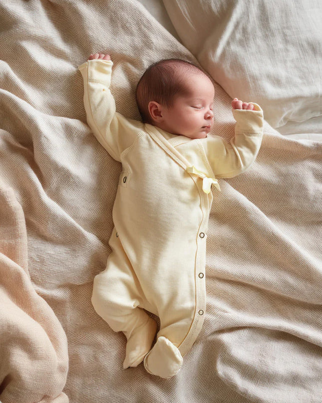 Wollen boxpakje / kruippakje – Merinowol - Naturel