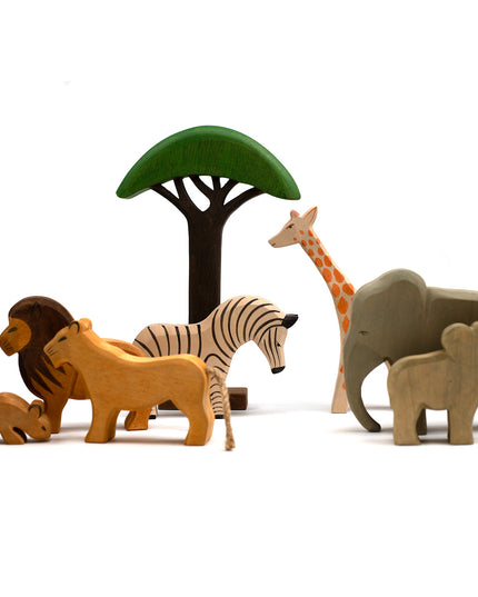 Houten speelgoed dieren - Olifant - Montessori - Open einde speelgoed - Lille Barn - With ♥ for the smallest