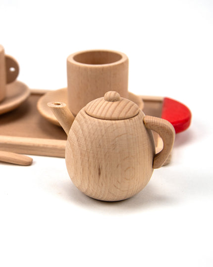 Houten  speelgoed - Thee set