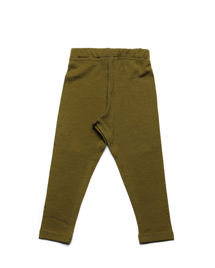 Wollen Kinderbroek - Merinowol - Fir Green