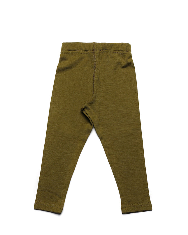 Wollen Kinderbroek - Merinowol - Fir Green