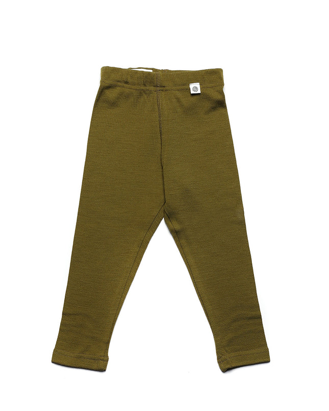 Wollen Kinderbroek - Merinowol - Fir Green