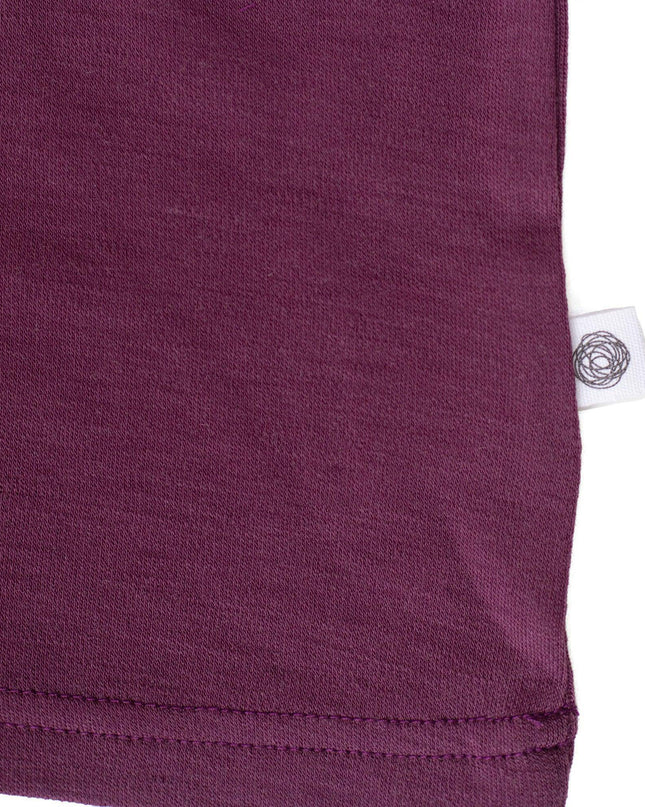 Wollen Baby trui / long sleeve shirt – Merinowol - Crushed violets - Lille Barn - With ♥ for the smallest