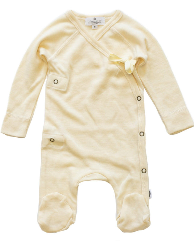 Wollen boxpakje / kruippakje – Merinowol - Naturel - Lille Barn - With ♥ for the smallest