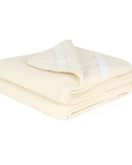 Wollen onderlegger / onderdeken ledikant – merinowol – 60x120cm - natural - Lille Barn - With ♥ for the smallest