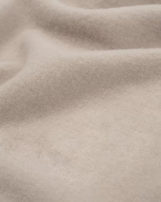 Wollen wiegdeken fleece - 75cmx100cm - Merinowol - Beige - Lille Barn - With ♥ for the smallest