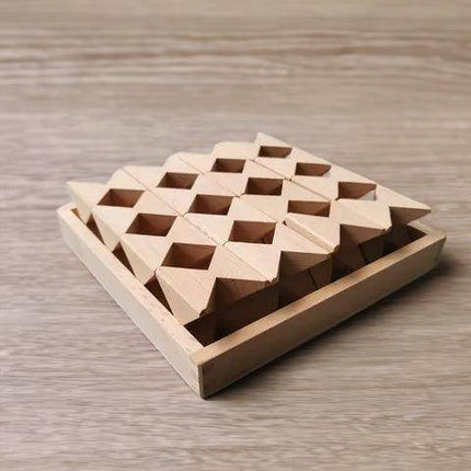Houten Vlinder Blokken - Montessori speelgoed - Lille Barn - With ♥ for the smallest
