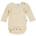 Ulds Romper lange ærmer – Merinowol - Naturel - Lille Barn - With ♥ for the smallest