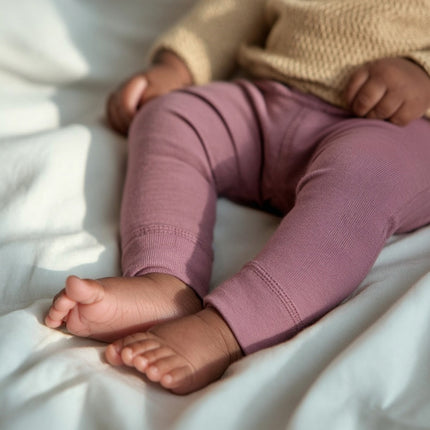 Wollen Baby- kinderbroek - Merinowol - Lavender Mist