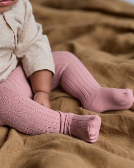 Wollen baby- kindermaillot - Merinowol - Coral