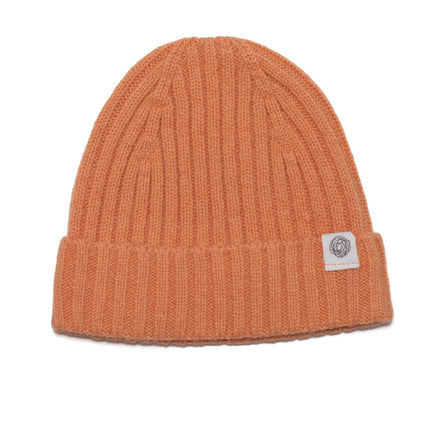 Merinowol Gebreide Baby Muts - Peach Fuzz