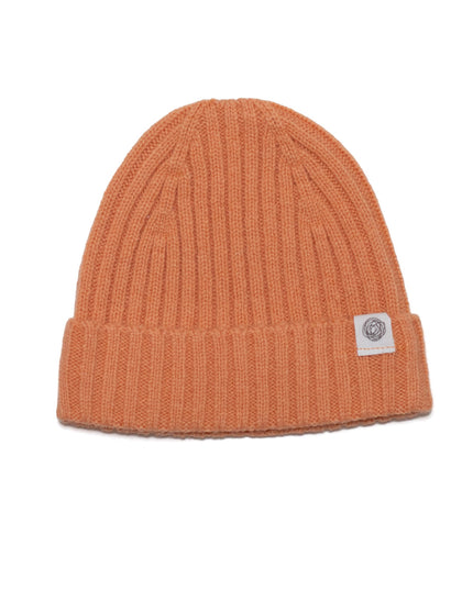 Merinowol Gebreide Baby Muts - Peach Fuzz