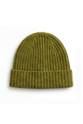 Merinowol Gebreide Baby Muts - Pickle