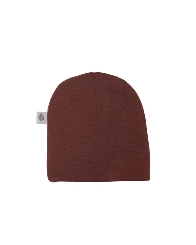 Wollen baby muts - Merinowol - Cinnamon