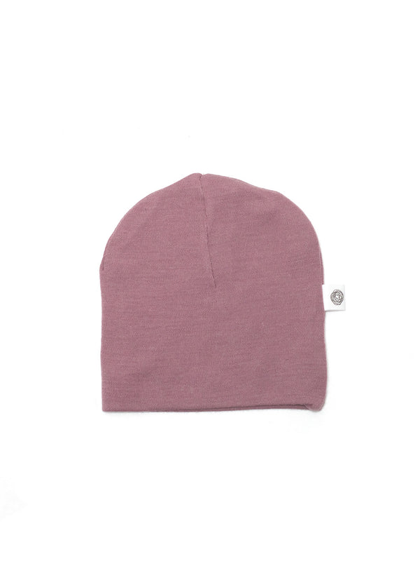 Wollen baby muts - Merinowol - Grape Shake