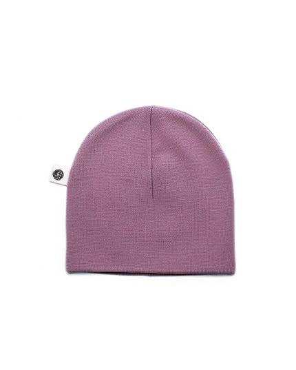 Wollen baby muts - Merinowol - Lavender Mist