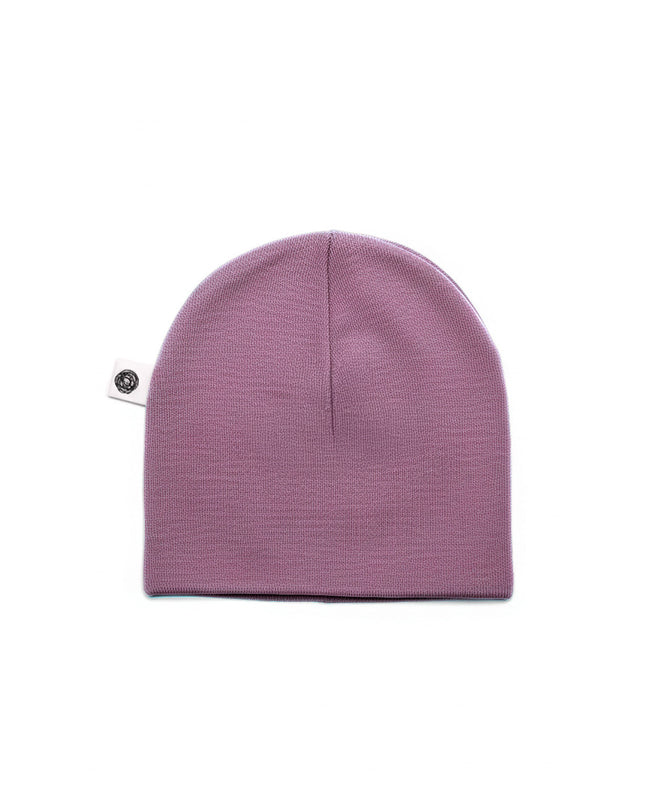 Wollen baby muts - Merinowol - Lavender Mist
