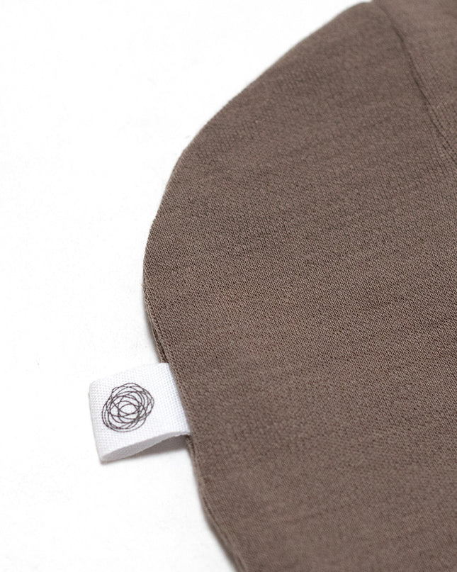 Wollen baby muts - Merinowol - Walnut