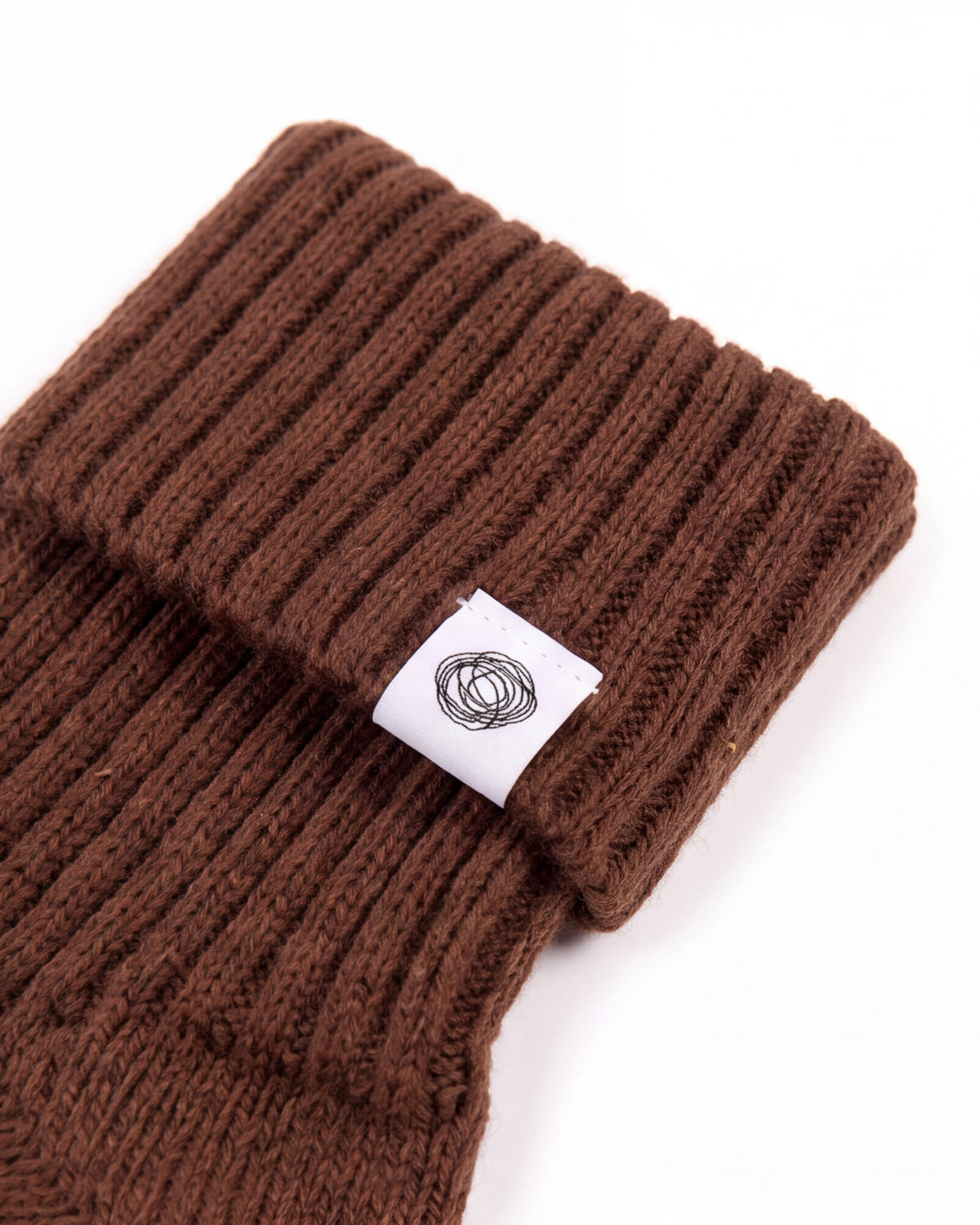 Wollen Baby Sokjes - Carob