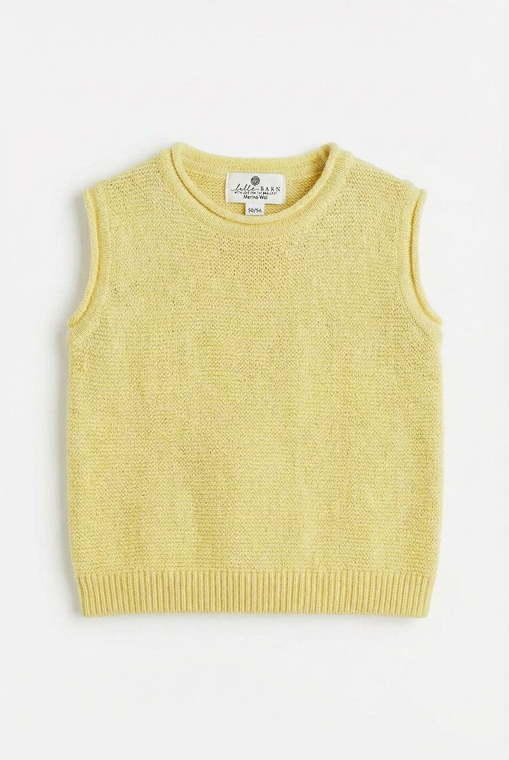 Merinowol gebreide baby spencer - Lemonade