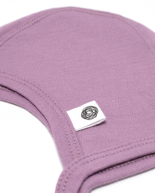 Baby wollen strikmuts – Merinowol - Lavender Mist