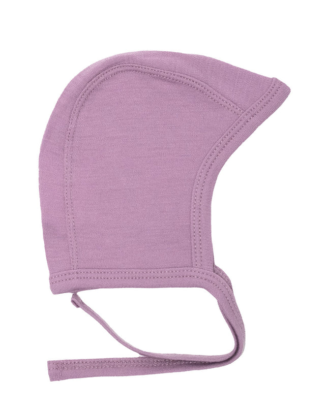 Baby wollen strikmuts – Merinowol - Lavender Mist