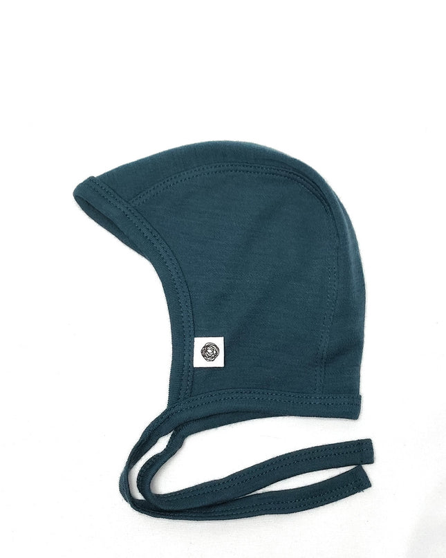 Baby wollen strikmuts – Merinowol - Orion Blue