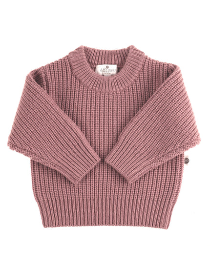 Gebreid Wollen Babytruitje - Merinowol - Haze