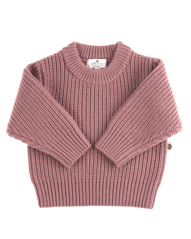 Gebreid Wollen Babytruitje - Merinowol - Haze