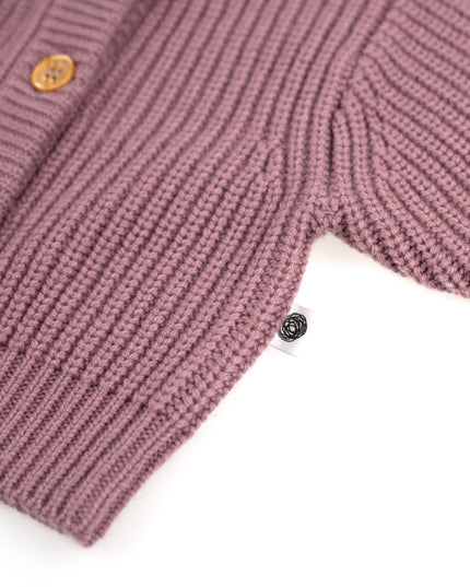 Gebreid Wollen Baby Vestje - Merinowol - Haze