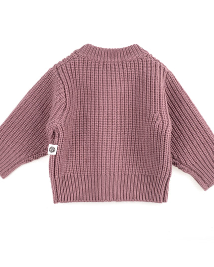 Gebreid Wollen Baby Vestje - Merinowol - Haze