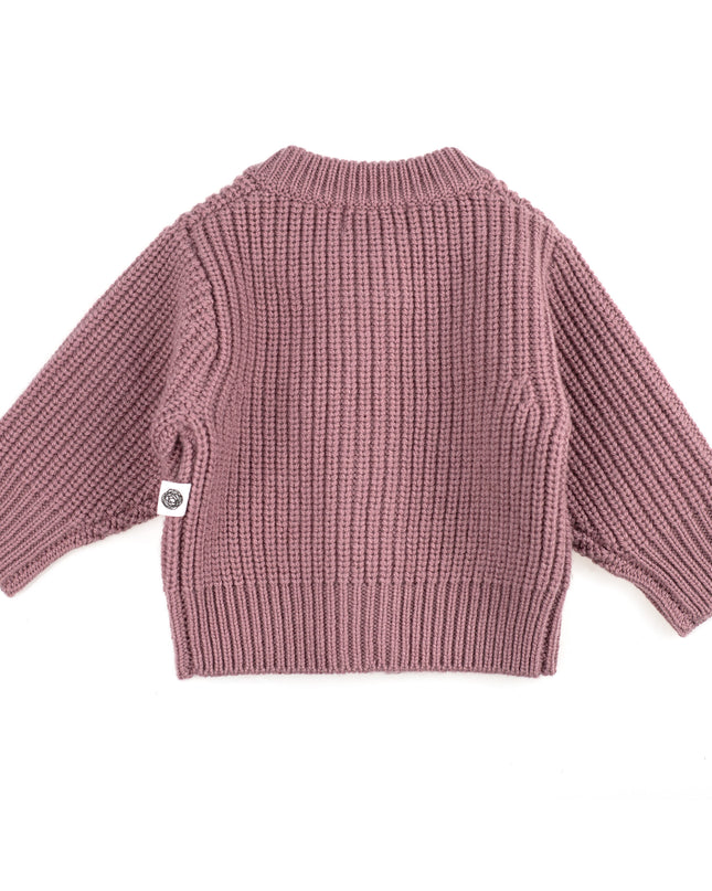 Gebreid Wollen Baby Vestje - Merinowol - Haze