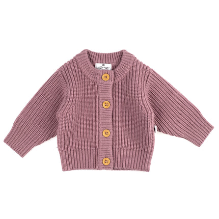Gebreid Wollen Baby Vestje - Merinowol - Haze