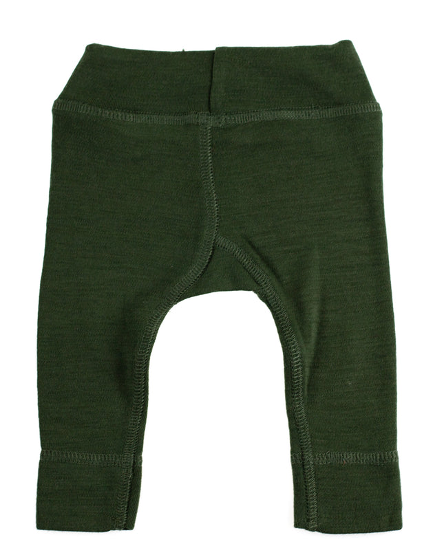 Wollen Baby- kinderbroek - Merinowol - Rifle Green