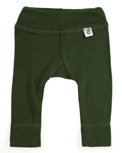 Wollen Baby- kinderbroek - Merinowol - Rifle Green