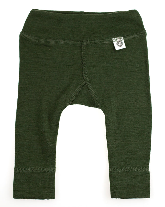 Wollen Baby- kinderbroek - Merinowol - Rifle Green