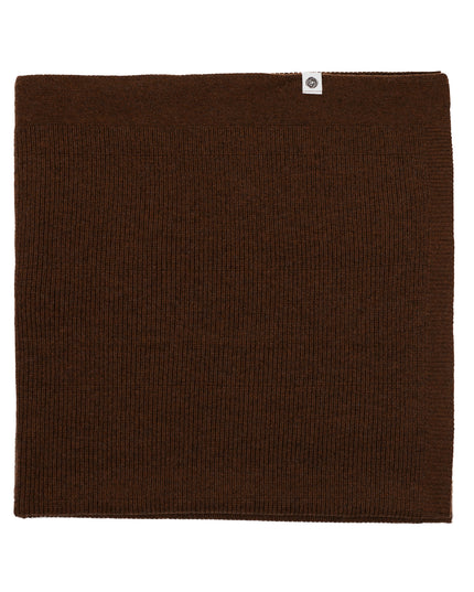 Wool Baby Blanket / Children's Blanket Knitted - Merino Wool - Brunette