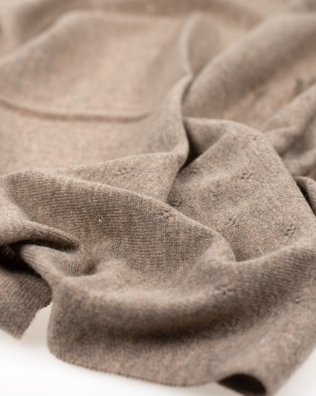 Wollen Babydeken / Kinderdeken  / Wikkeldeken - Pointelle Gebreid  - Merinowol - Cobble