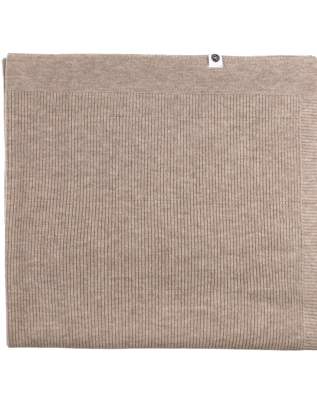 Wollen Babydeken / Kinderdeken Gebreid - Merinowol - Cobble