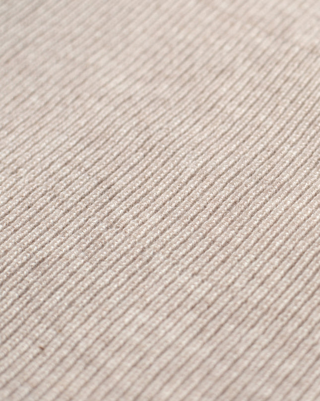 Wollen Babydeken / Kinderdeken Gebreid - Merinowol - Garlic