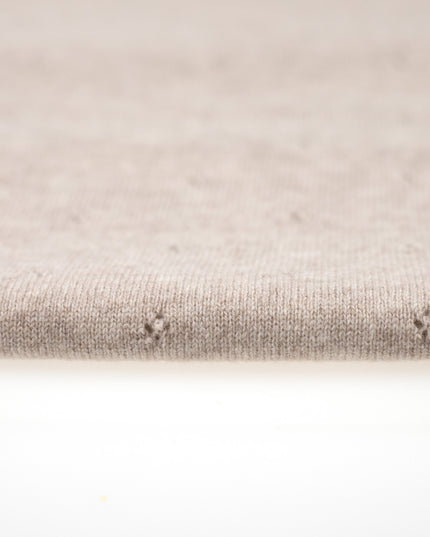 Wool Baby Blanket / Children's Blanket / Wrap Blanket - Pointelle Knitted - Merino Wool - Garlic