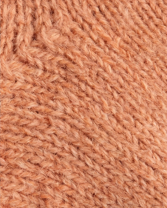 Wollen Baby sokjes / Newborn Sokjes - Merinowol - Peach Fuzz