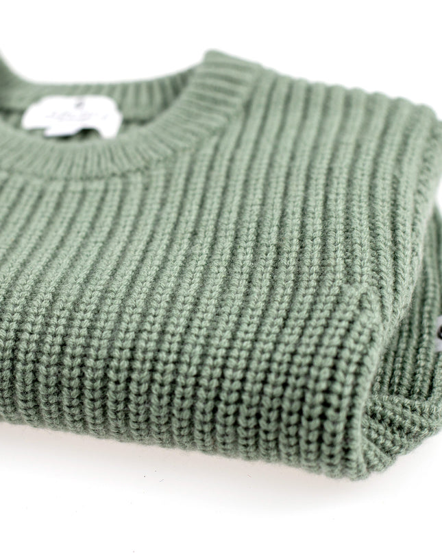 Gebreid Wollen Babytruitje - Merinowol - Harper