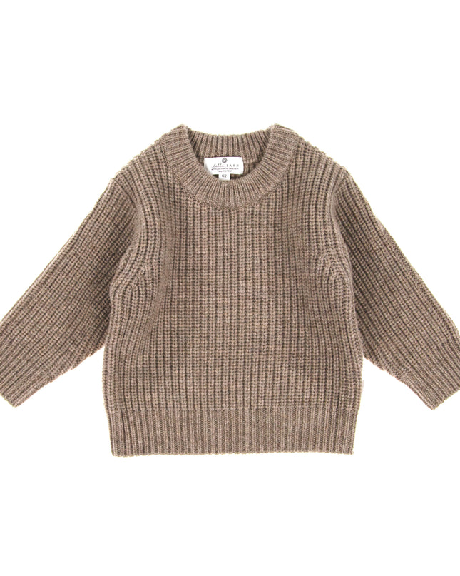 Gebreid Wollen Babytruitje - Merinowol - Cobble