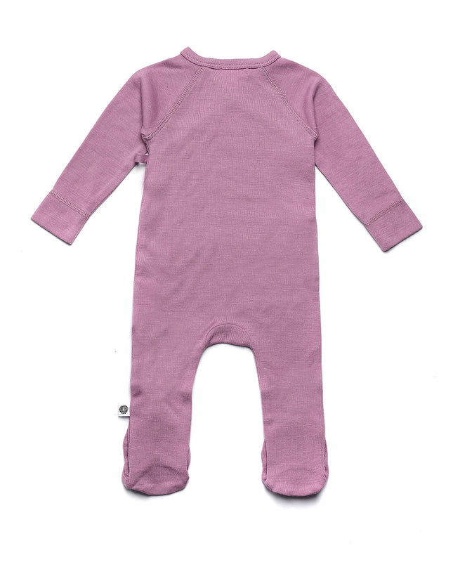 Wollen boxpakje / kruippakje – Merinowol - Lavender Mist