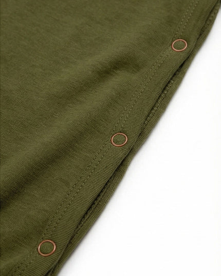 Wollen boxpakje / kruippakje – Merinowol - Fir Green