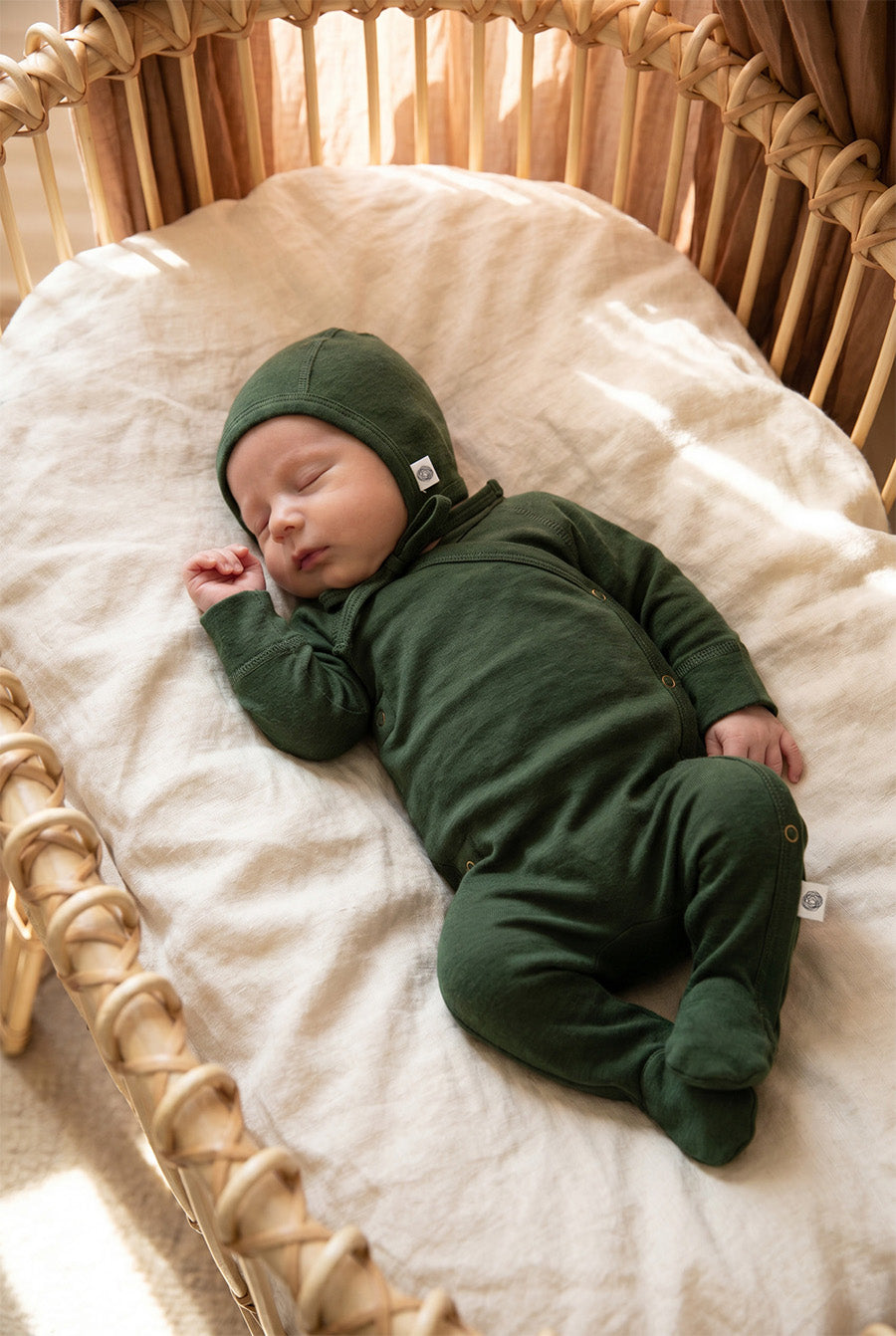 Woolen playsuit / romper suit – Merino wool - Mountain View