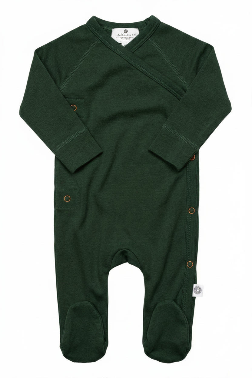 Woolen playsuit / romper suit – Merino wool - Mountain View