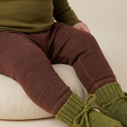 Wollen Baby- kinderbroek - Merinowol - Cinnamon